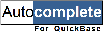 Autocomplete for Quick Base